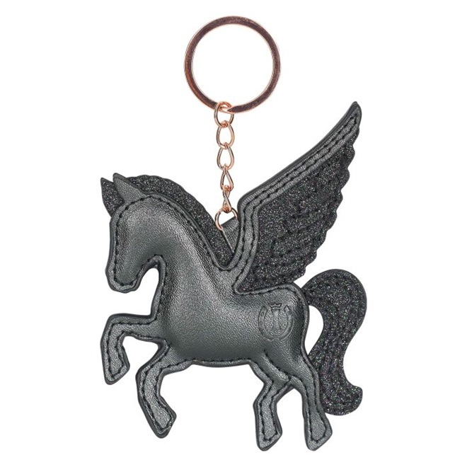 PORTACHIAVI IMPERIAL RIDING  BLACK METALLIC Portachiavi 